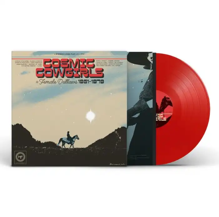 V.A. (COUNTRY) / COSMIC COWGIRLS & FEMALE OUTLAWS 1951-1979 (RED SUN COLOURED VINYL)