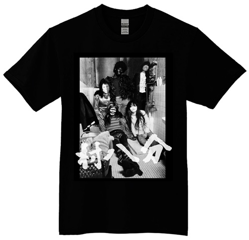 村八分 「ライブ」アナログレコード&Tシャツのニューデザインが発売