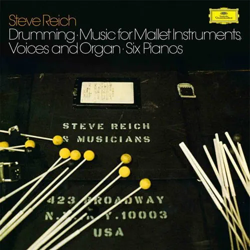 STEVE REICH / スティーヴ・ライヒ / DRUMMING / MUSIC FOR MALLET INSTRUMENTS, VOICES AND ORGAN / SIX PIANOS [LP]