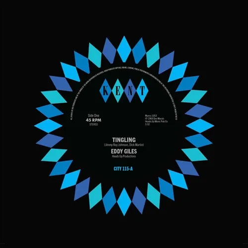 EDDY GILES / エディ・ジャイルス / TINGLING / PINS AND NEEDLES (7")