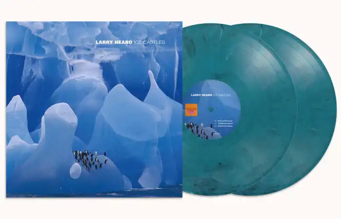 ICE CASTLES (DARK BLUE TRANSPARANT MARBLED) 2LP/LARRY HEARD/ラリー