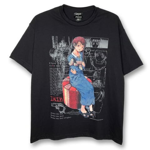 2XL / 【serial experiments lain × messa】She Knows Tシャツ