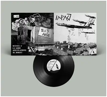 SPLIT (LP/SOLID BLACK VINYL)/IMPACT : EU'S ARSE/Early 80's