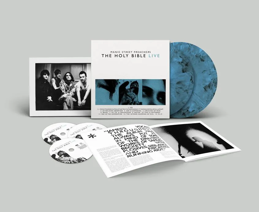 [MANIC STREET PREACHERS / マニック・ストリート・プリーチャーズ] UKオルタナ伝説、1994年大名盤を完全再現した気合一閃2014年公演が待望の音源化!