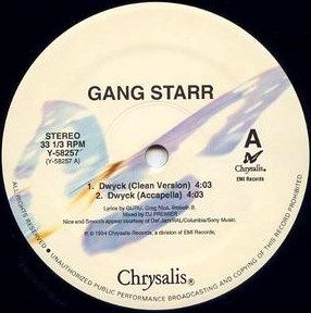 GANG STARR / ギャング・スター / DWYCK