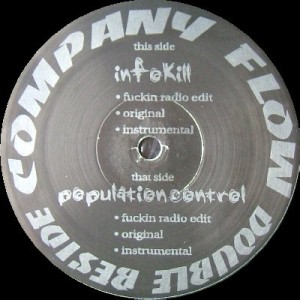 COMPANY FLOW / カンパニー・フロウ / Infokill / Population Control  12"