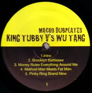 洋楽 KING TUBBY vs WU TANG / MACRO DUB PLATE WU-TANG CLAN VS KING TUBBY (MACRO DUBPLATE VOL.2)/MACRO DUBS