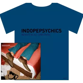 INDOPEPSYCHICS / インドープサイキックス / INFINITE IN ALL DIRECTIONS ◆ 限定T-SHIRTS付セット ボディカラー/インディゴブルー  サイズS ◆