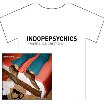 INDOPEPSYCHICS / インドープサイキックス / INFINITE IN ALL DIRECTIONS ◆ 限定T-SHIRTS付セット ボディカラー/ホワイト サイズS ◆