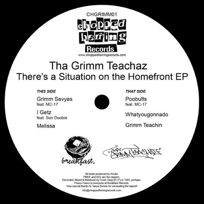 GRIMM TEACHAZ / THERE'S A SITUATION ON THE HOMEFRONT EP