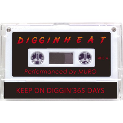 DJ MURO / DJムロ / Diggin' Heat Winter Flavor'2011 - 限定Casette Tape
