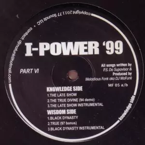 I-Power – I-Power '94 レア 12'' I-POWER商品一覧｜HIPHOP / 日本語RAP｜ディスクユニオン・オンライン