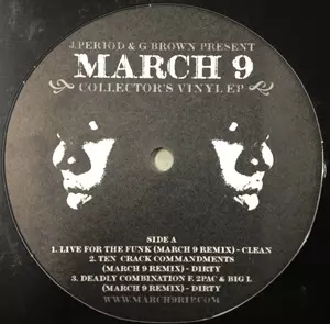 J.PERIOD & G.BROWN / MARCH 9 B.I.G. REMIXES