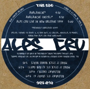 ALPS CRU (CONCEPT OF ALPS) / RELEVANT EP -LIMITED 300 PRESS -