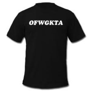 GOLF WONG / OFWGKTA TEE T-SHIRT - BLACK (Mサイズ) -