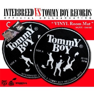 Vinyl Room Mat Size 55cm ヴァイナルルームマット Interbreed Vs Tommy Boy Hiphop R B ディスクユニオン オンラインショップ Diskunion Net