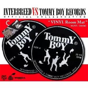 INTERBREED vs Tommy Boy / "VINYL Room Mat" SIZE/55cm / ヴァイナルルームマット
