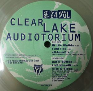 CLEAR LAKE AUDIOTORIUM/DE LA SOUL/デ・ラ・ソウル｜HIPHOP/R&B 