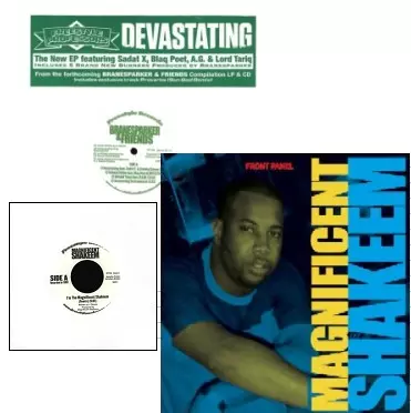 Magnificent Shakeem+FREESTYLE PROFESSORS / Devastating EP+Magnificent Shakeem EP+7インチ付セット