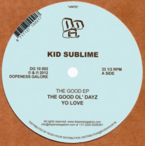 KID SUBLIME / THE GOOD EP
