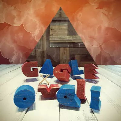 GAGLE vs OVALL ガグル オーバル / サイン入　レコード GAGLE OVAL アナログ2LP/GAGLE vs OVALL/ガグル オーバル