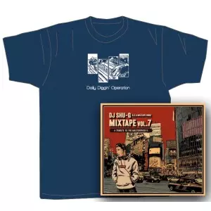 DJ SHU-G / "MIXTAPE vol.7"-A Tribute To The Masterpiece II-  (Tシャツ付き初回限定盤 カラー:ネイビー / XLサイズ) 