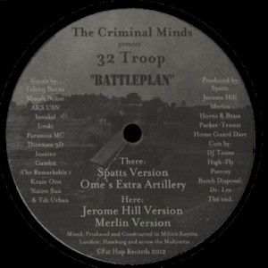THE CRIMINAL MINDS (T.C.M.) / BATTLEPLAN EP