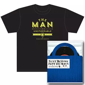 RYUHEI THE MAN / NEXT MESSAGE FROM THE MAN 4 ★ユニオン限定【T-SHIRTS】付セットMサイズ 