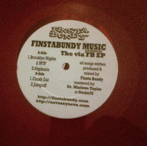 FINSTA BUNDY / THE VIA FB EP -RED VINYL-
