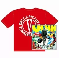 VIKN (TETRAD THE GANG OF FOUR) / CAPITAL ★ユニオン限定T-SHIRTS付セット<レッドボディ>XLサイズ