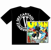 VIKN (TETRAD THE GANG OF FOUR) / CAPITAL ★ユニオン限定T-SHIRTS付セット<ブラックボディ>Sサイズ