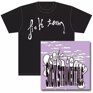 SICK TEAM (Budamunk, 5lack aka S.l.a.c.k. ,ISSUGI) / シック・チーム / Sick Team : Sickstrumentals ★ユニオン限定T-SHIRTS付セットLサイズ / ■再受注※7月上旬の発送となります。ご了承下さいませ。