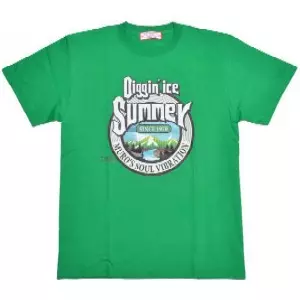 DJ MURO / DJムロ / Diggin' Ice Summer 97 Tee ◆Green Lサイズ