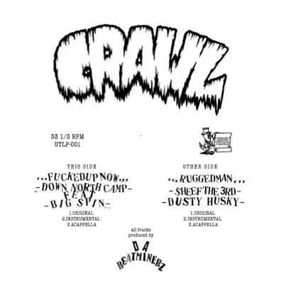 CRAWL EP1/UNDER THRONE jojnt DA BEATMINERZ｜HIPHOP/R&B｜ディスク