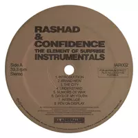 2LPレコード RASHAD & CONFIDENCE RASHAD & CONFIDENCE / THE ELEMENT OF SURPRISE (2LP) - HIP