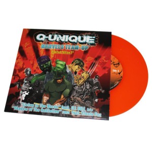 Q-UNIQUE (ARSONISTS) / Listen To The Words b/w Shadows Of The Guillotine feat. Vinnie Paz (Orange Vinyl 7")