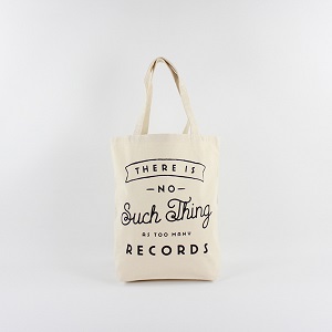 TYPOGRAPHY TOTEBAG / TYPOGRAPHY TOTE THERE IS NO SUCH THING AS TOO MANY RECORDS.(M/NG)