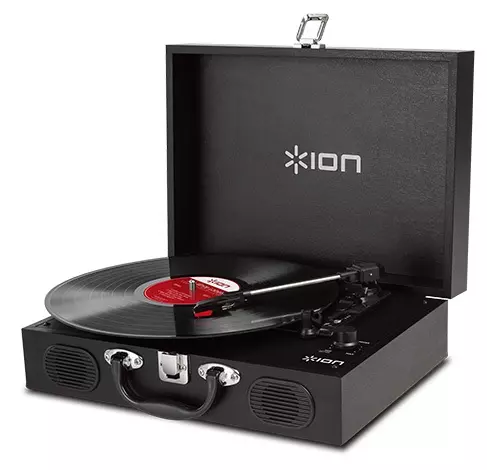 ION AUDIO Vinyl Transport (ブラック)/レコードプレーヤー