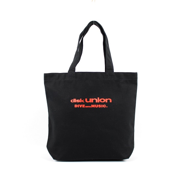 TOTE BAG / トートバッグ / DIVE INTO MUSIC. TOTE BAG (Black/Red)