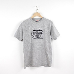 Tシャツ / BOOM BOX T-SHIRT GRAY M