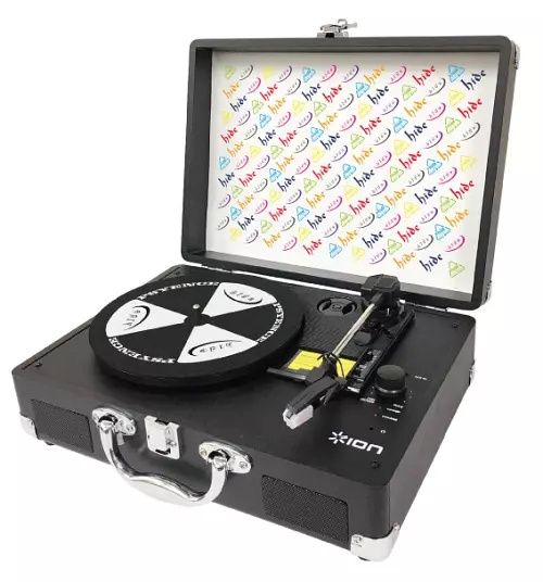 レコードプレーヤー / hide Vinyl Motion Portable Suitcase Turentable