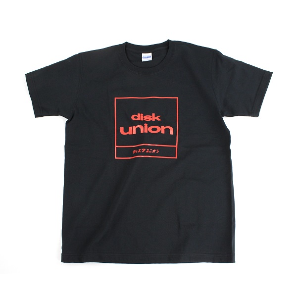 ディスクユニオン 四角ロゴ Tシャツ / ディスクユニオン 四角ロゴ Tシャツ ブラック Sサイズ 2018年モデル