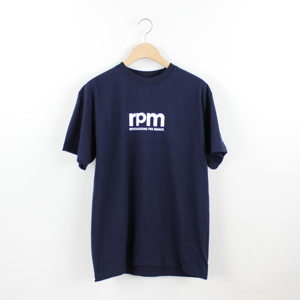 rpm / OUTLET rpm LOGO Tシャツ (ネイビー) Lサイズ