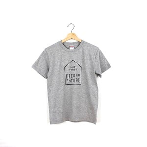 Tシャツ / OUTLET BUT FIRST RECORD STORE T-SHIRT GRAY M