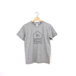 TON & SON / OUTLET BUT FIRST RECORD STORE T-SHIRT GRAY S