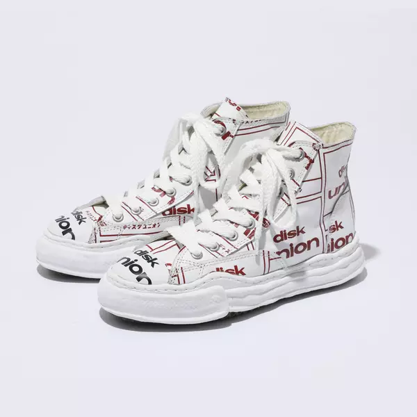 MIHARA YASUHIROxdiskunion / MIHARA YASUHIRO×diskunion / MIHARA YASUHIRO×diskunion hitop sneaker White 42