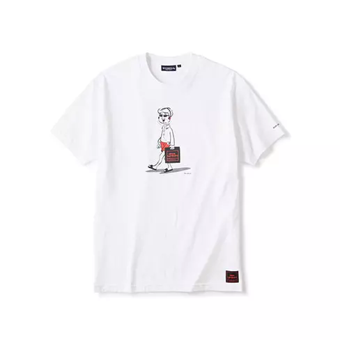 INTERBREED / OUTLET diskunion × INTERBREED Beat Holic SS Tee White Mサイズ