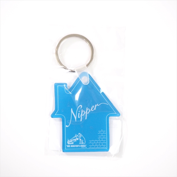 NIPPER / ニッパー / ニッパーおうちキーホルダー(ブルー)