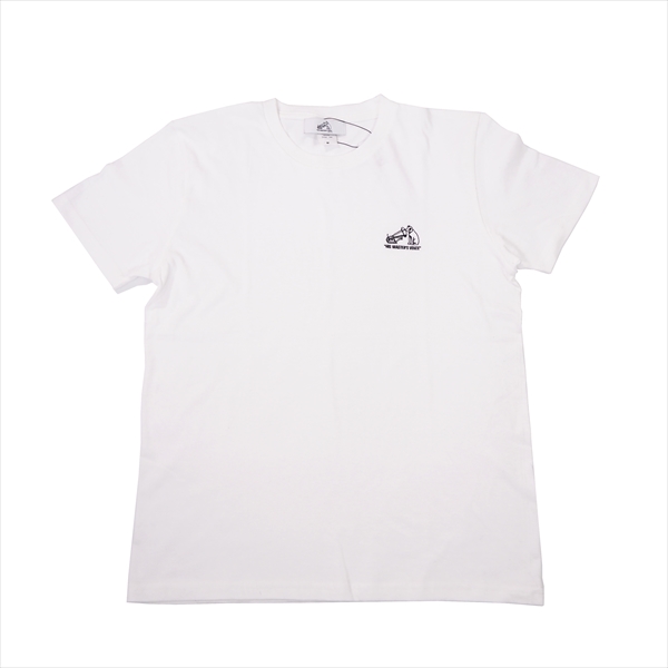 NIPPER / ニッパー / ニッパー刺繍ロゴTシャツ(ホワイト/M)
