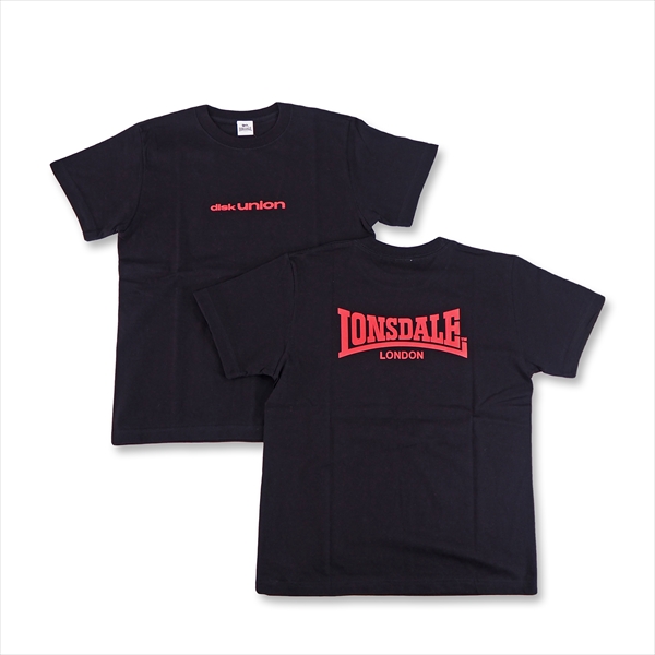 LONSDALE×diskunion / LONSDALE×diskunion Tシャツ1 (ブラック/S)